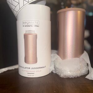 BrüMate Glitter Rose Gold Hopsulator Juggernaut